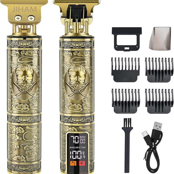 Professional Hair Trimmers with LED Display