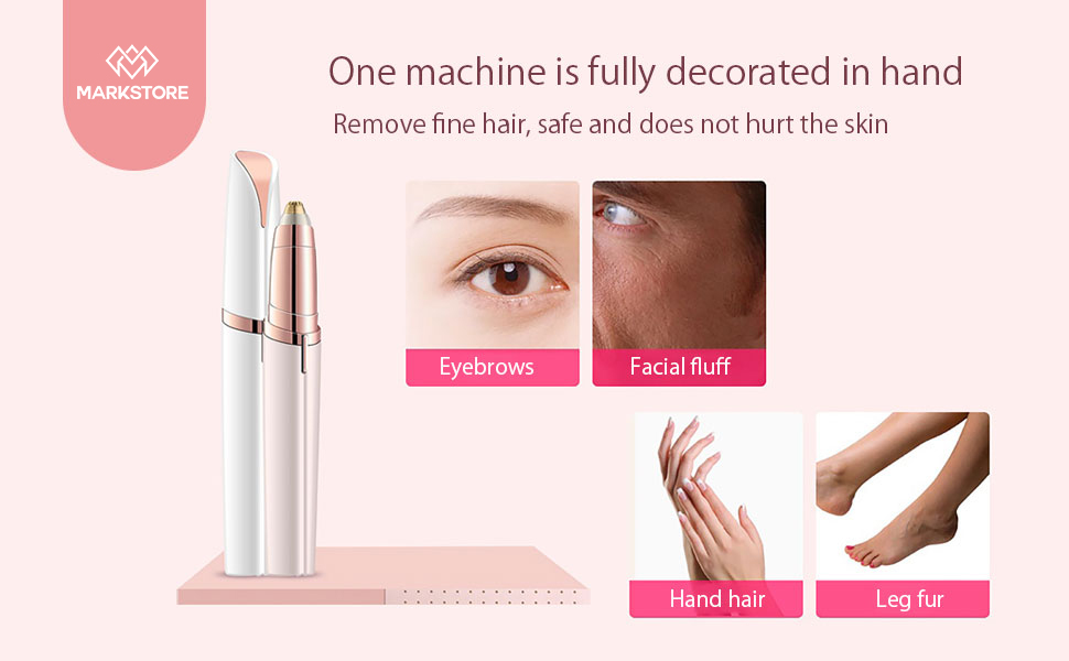 eyebrow and face hair remover