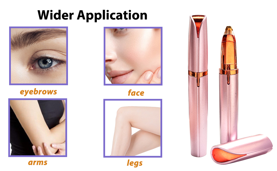 eyebrow and face hair remover