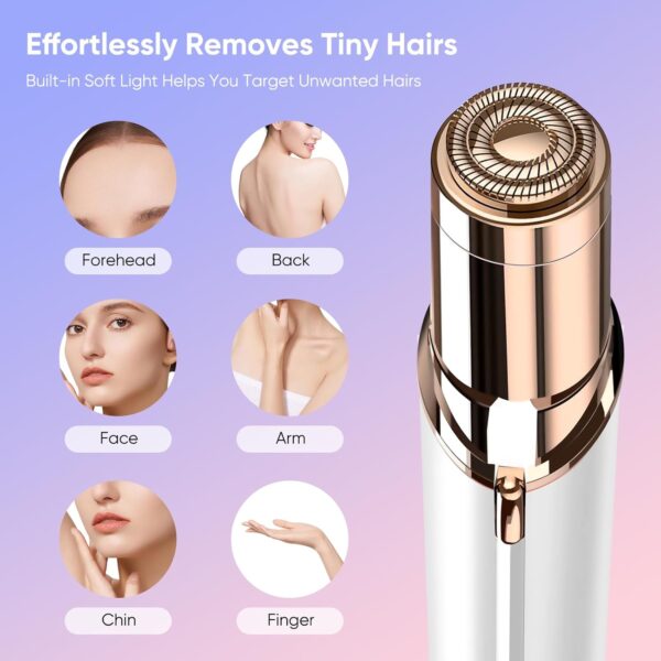 eyebrow and face hair remover