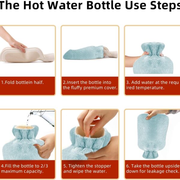 Black Hot Water bottle