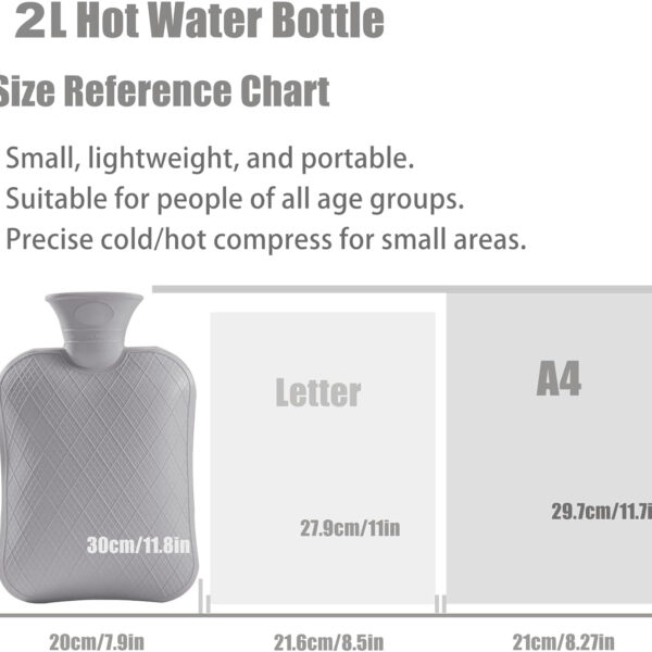 pvc hot water bottle