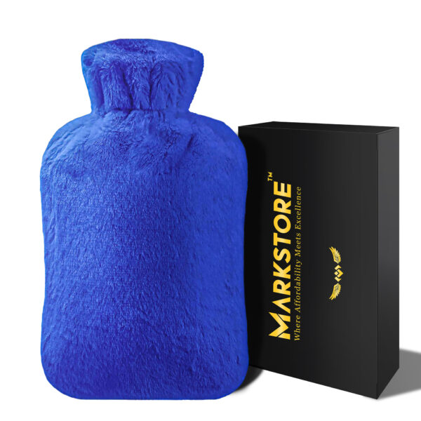 Blue Hot Water bottle