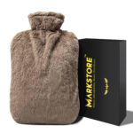 brown hot water bottle