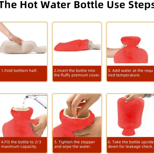 red hot water bottle