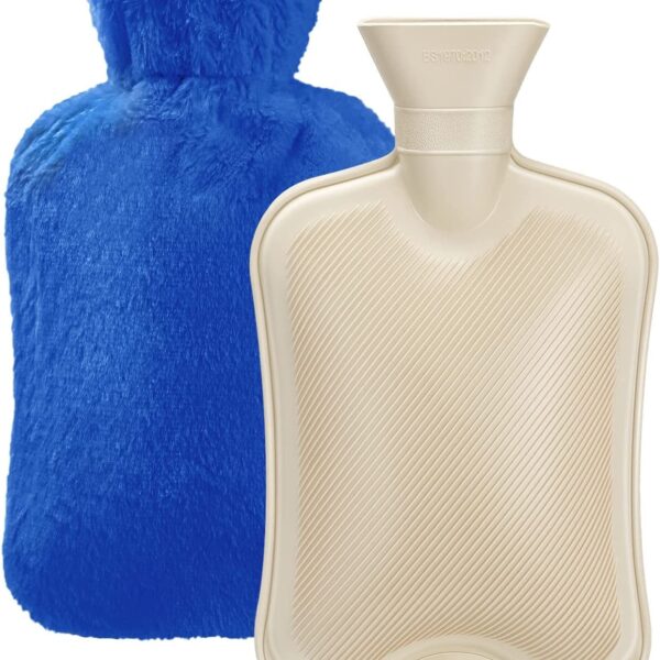 Blue Hot Water bottle