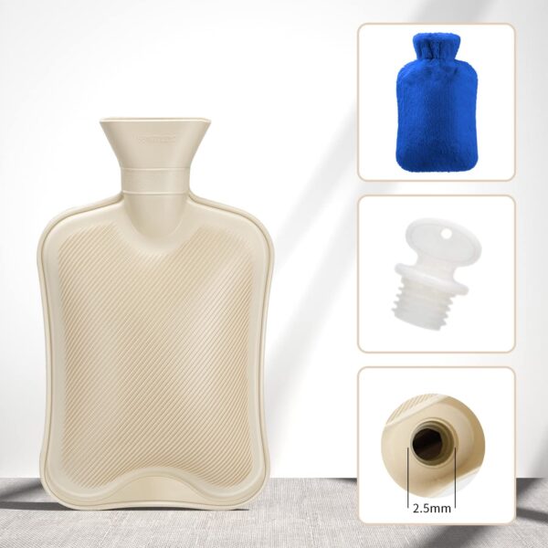Blue Hot Water bottle