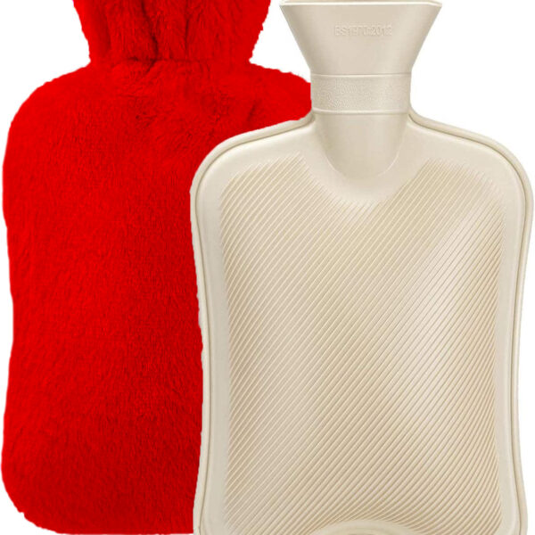 red hot water bottle