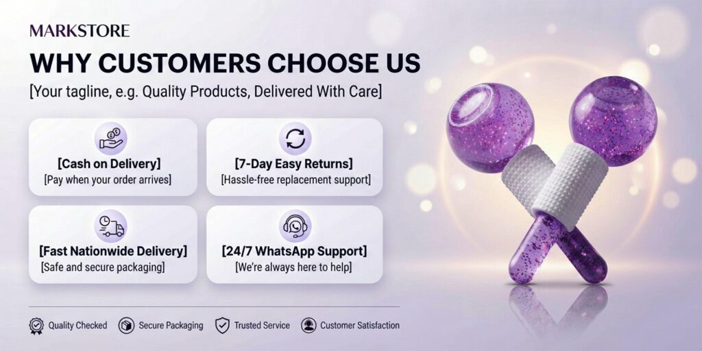 Facial Ice Globes Set of 2 for Cooling Facial Massage and Fresh Glowing Routine facial ice globes;set of 2 cooling ice globes;cryo sticks for face massage;purple glitter facial globes;skin tightening ice rollers;puffy eyes reduction tool;facial massage globes;cooling skincare tools