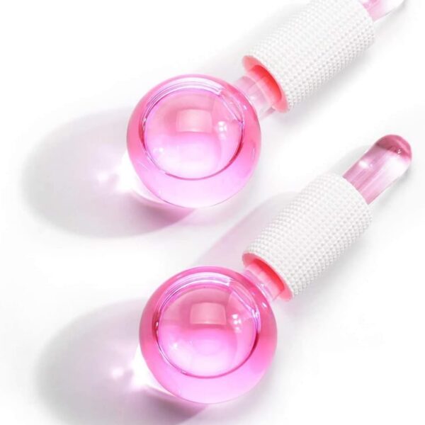 pink ice roller globe