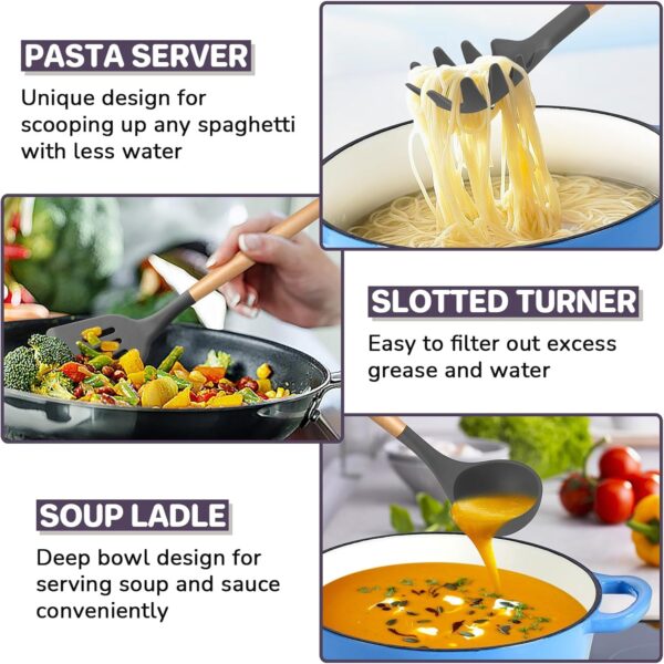 12 piece kitchen utensil set