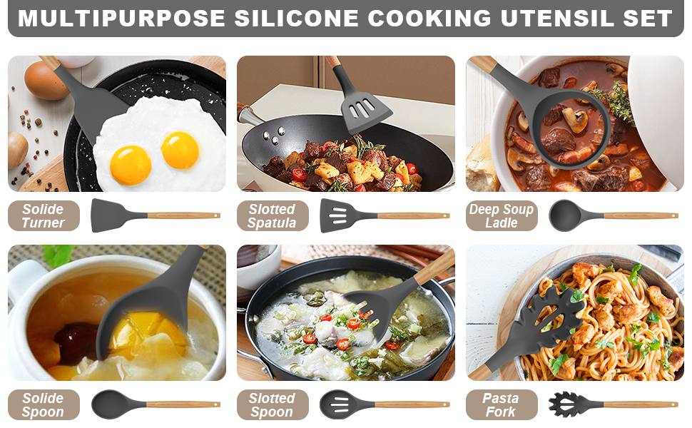 12 piece kitchen utensil set