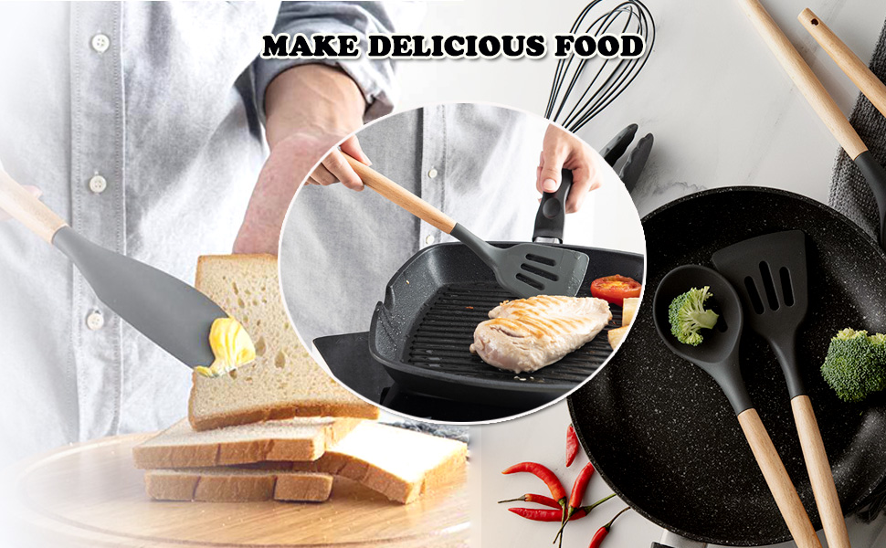 12 piece kitchen utensil set