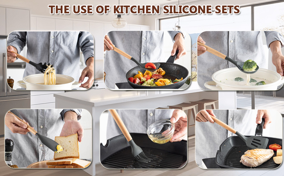 12 piece kitchen utensil set