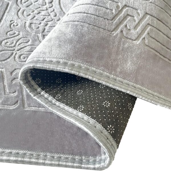 grey prayer mat