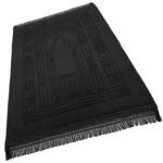 black prayer mat