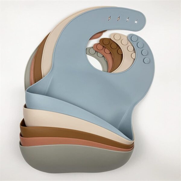 Silicon baby bibs