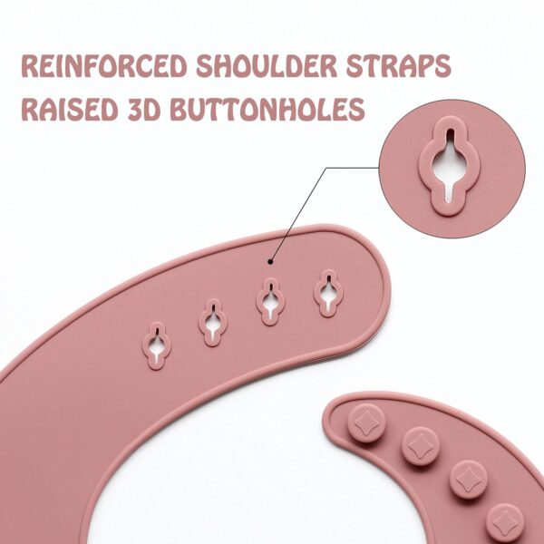 Silicon baby bibs