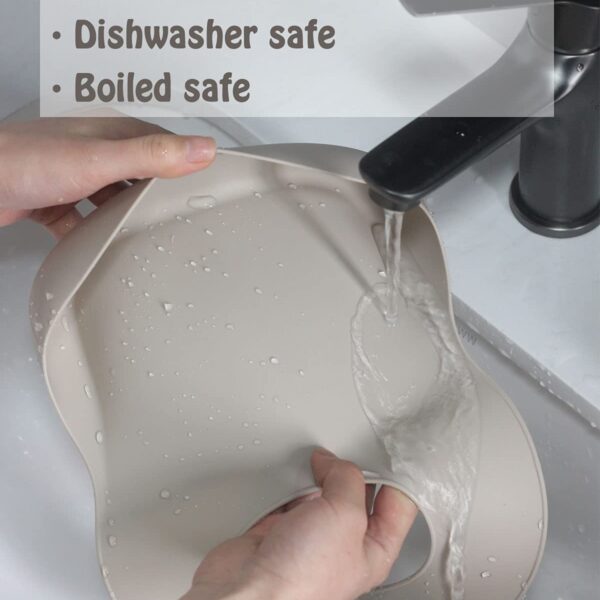 Silicon baby bibs