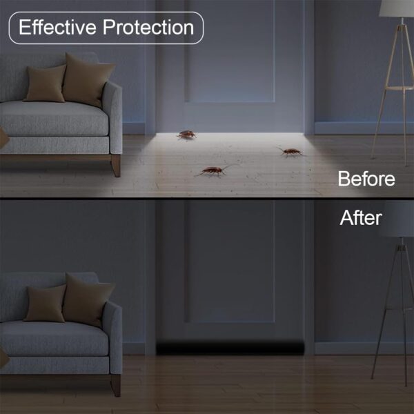 Door draft stopper