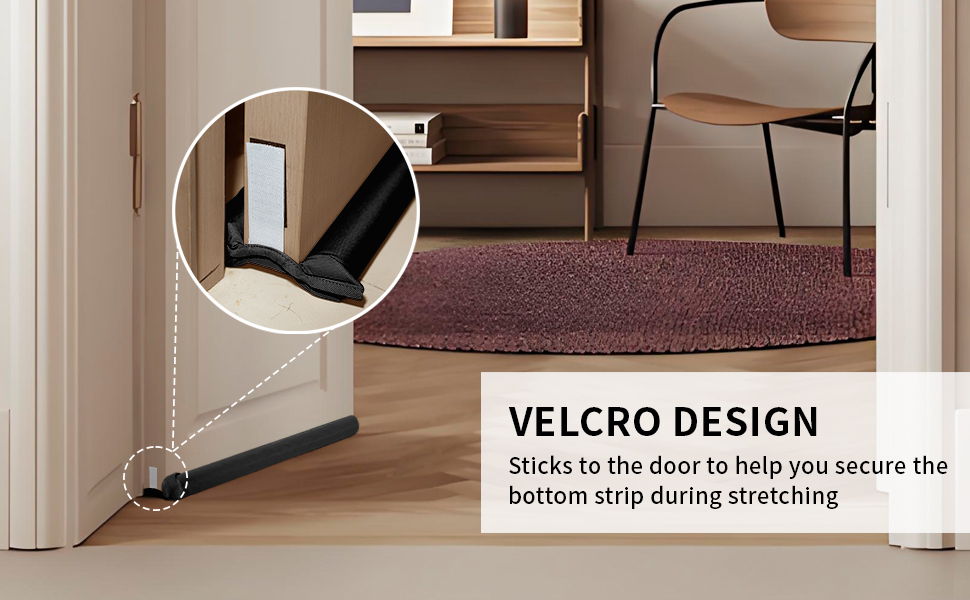Door draft stopper