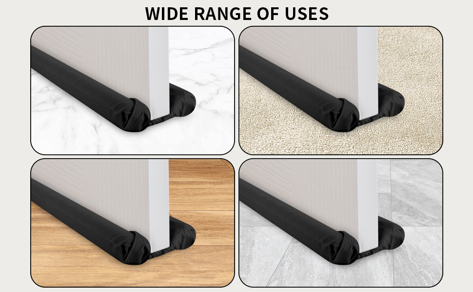 Door draft stopper