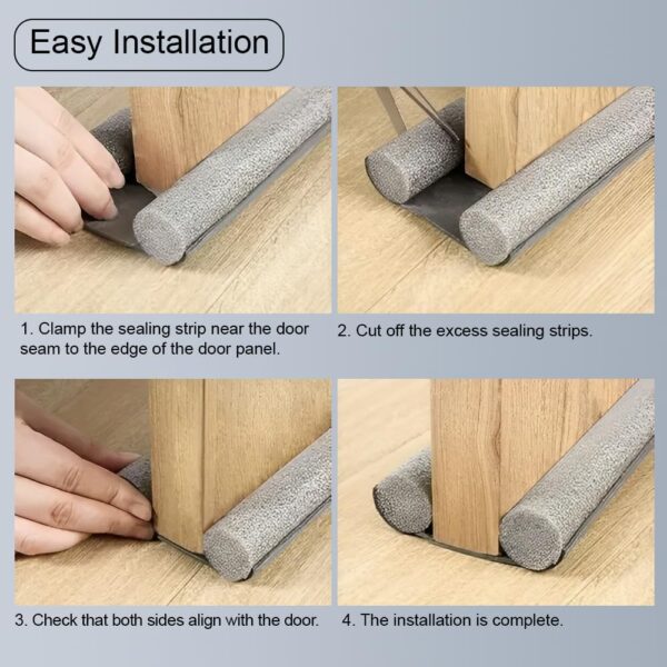 Door draft stopper