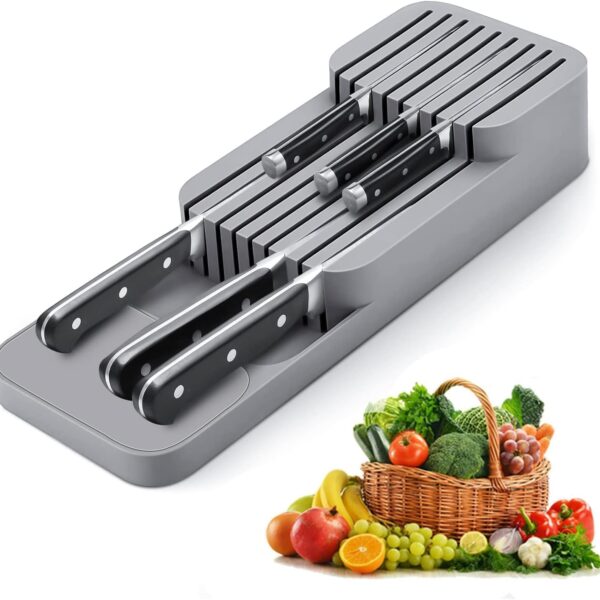 Knife organizer tray