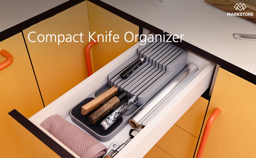 Knife organizer tray