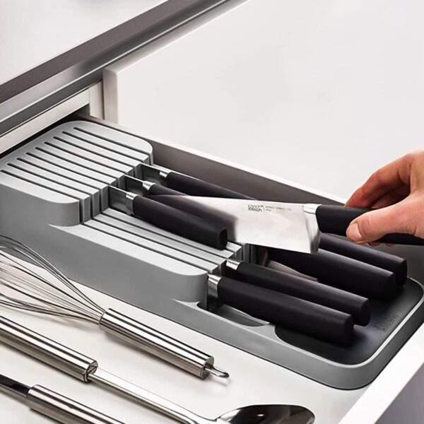 Knife organizer tray