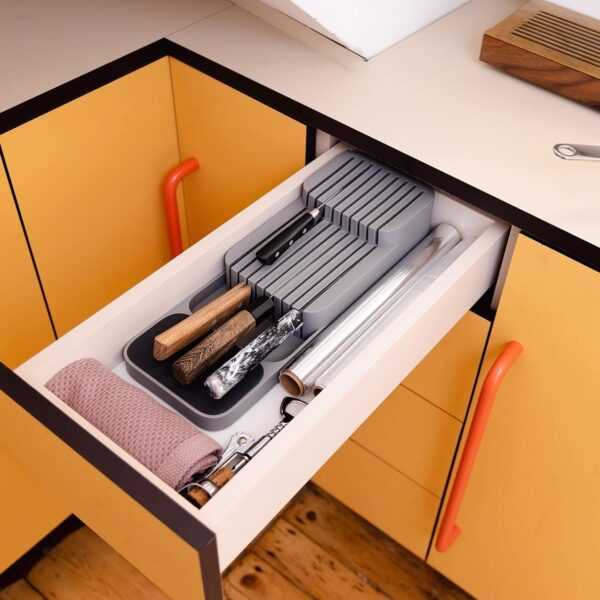 Knife organizer tray