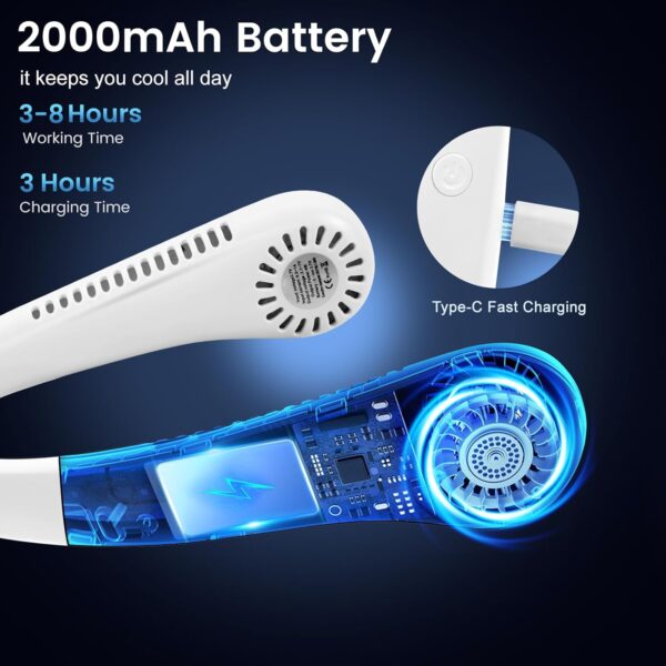 Neck fan Rechargeable