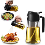 Oil Dispenser Sprayer Bottle