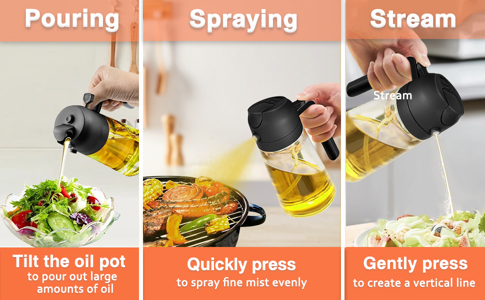 oil dispenser sprayer bottle