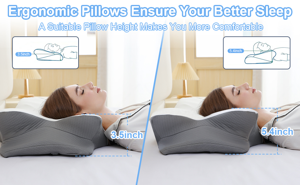 cervical pillow for neck & shoulder