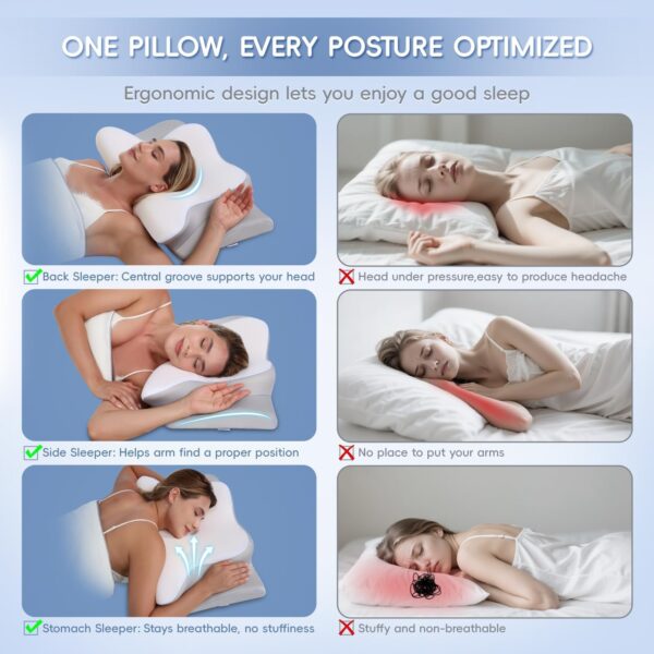 cervical pillow for neck & shoulder