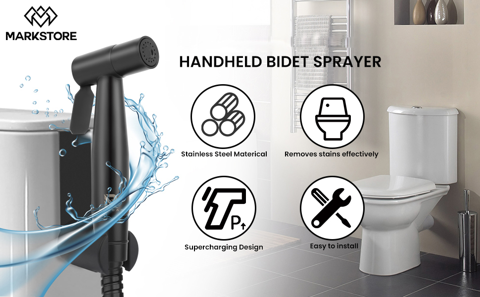 Toilet Sprayer with hose pipe