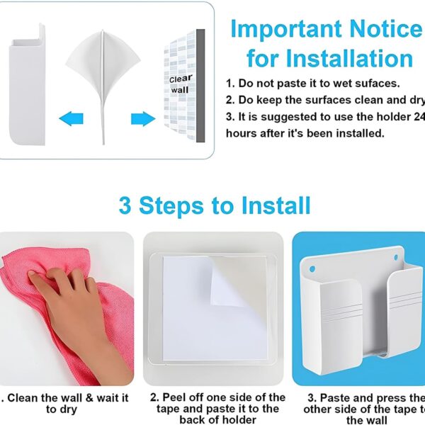 Wall Mounted Phone Holder