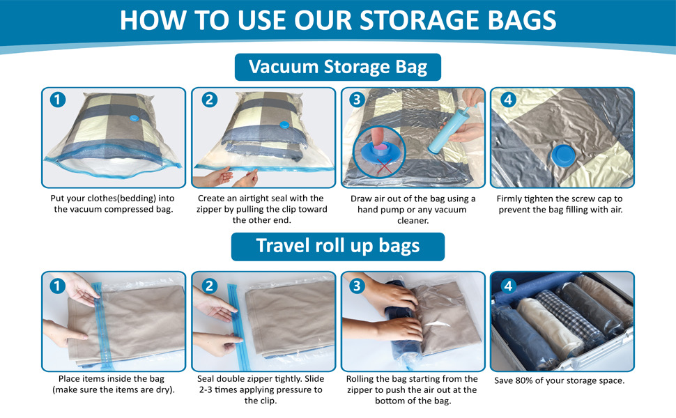 Vaccume Storage Bags