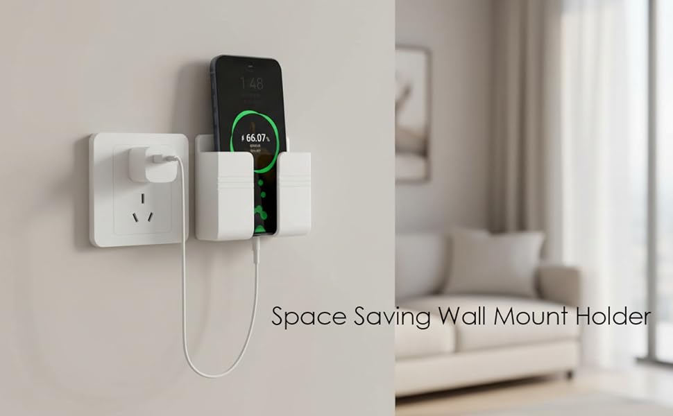 Wall Mounted Phone Holder